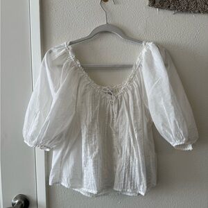 ELSA White Blouse